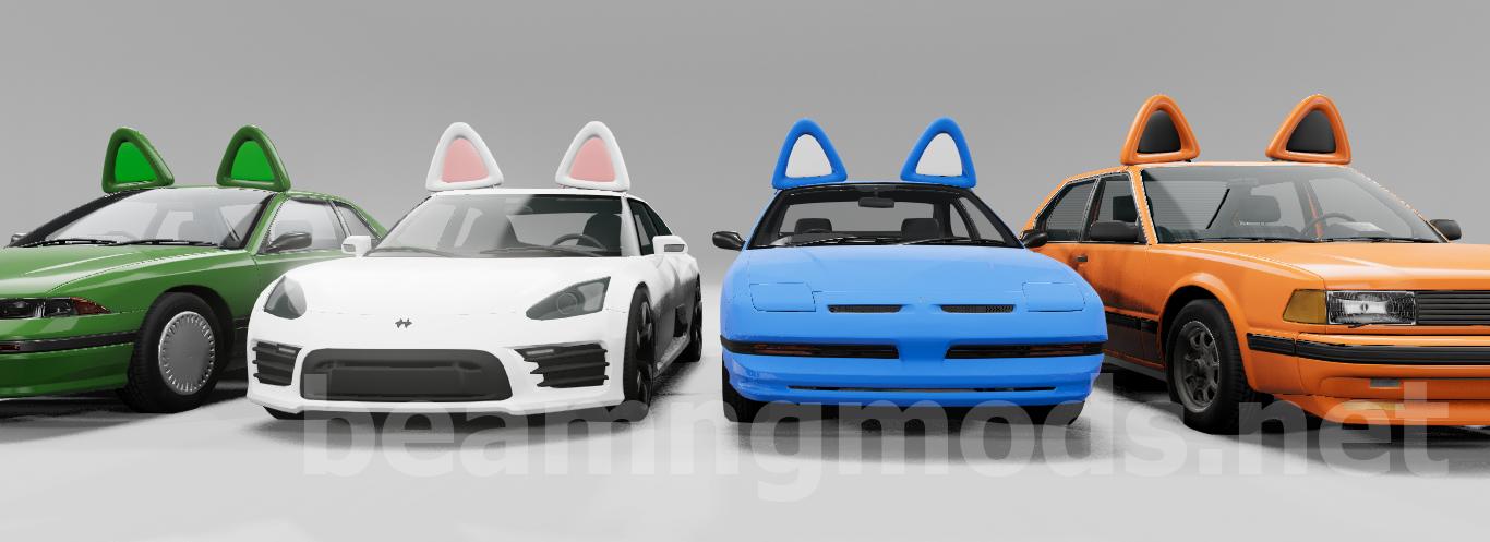 Cat Ears Roof Accessories