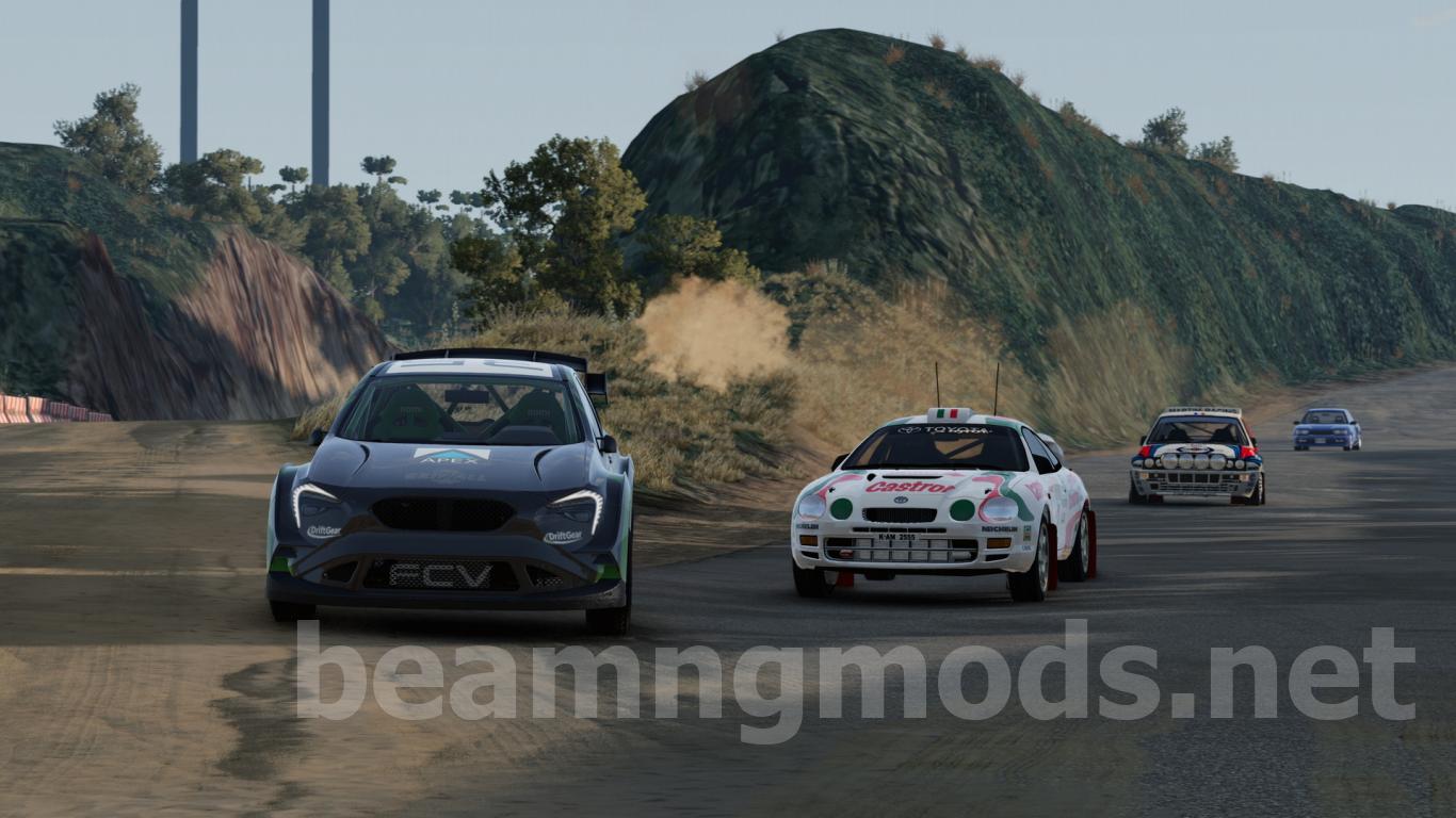 BeamNG Sega Rally Complete