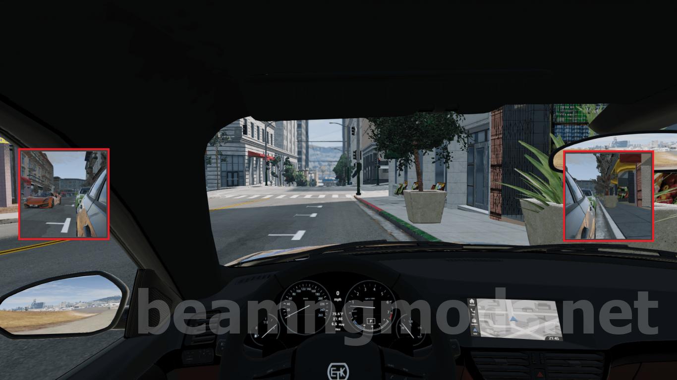 Realistic Vehicle Mirrors